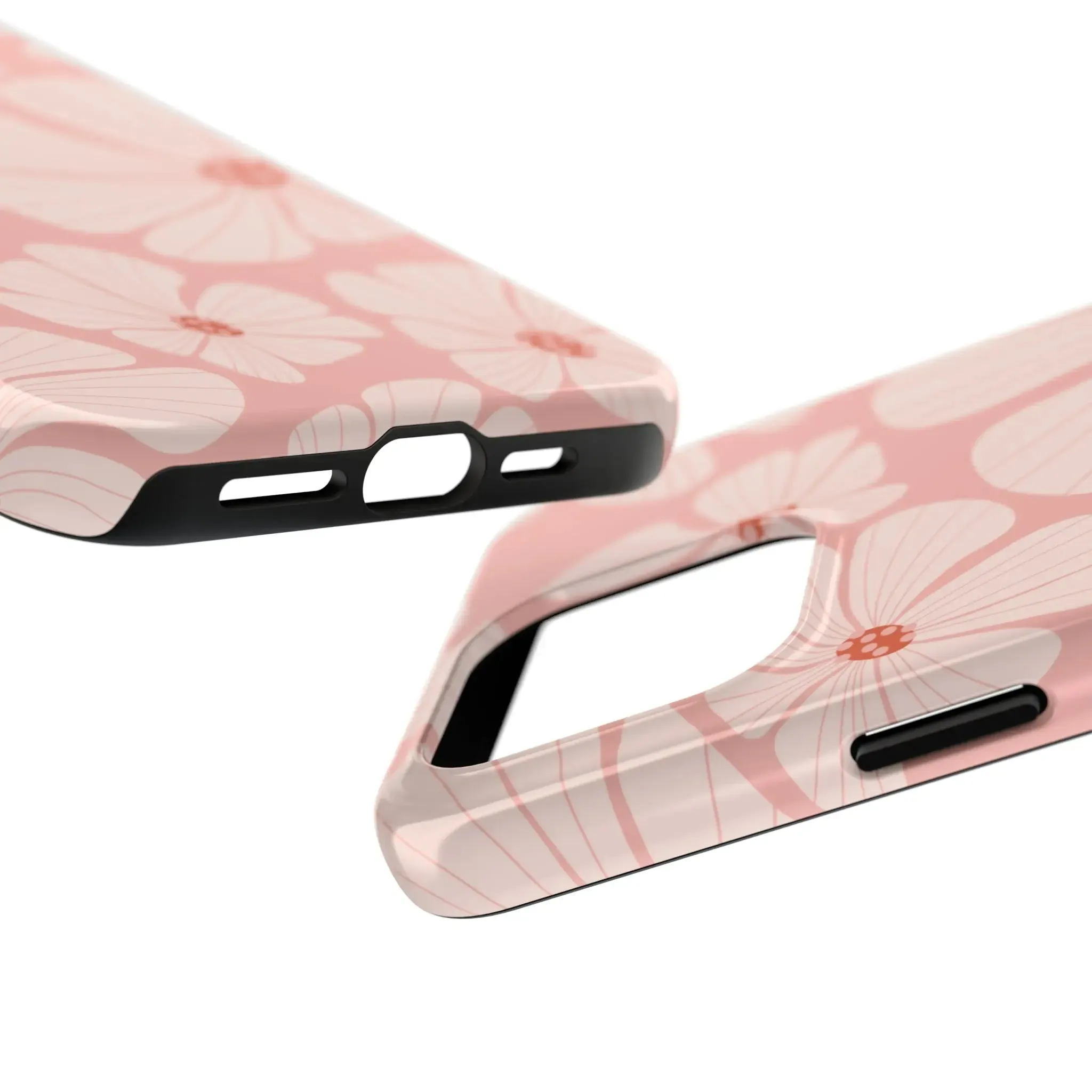 Whispering Blooms | Pink Tropical Case