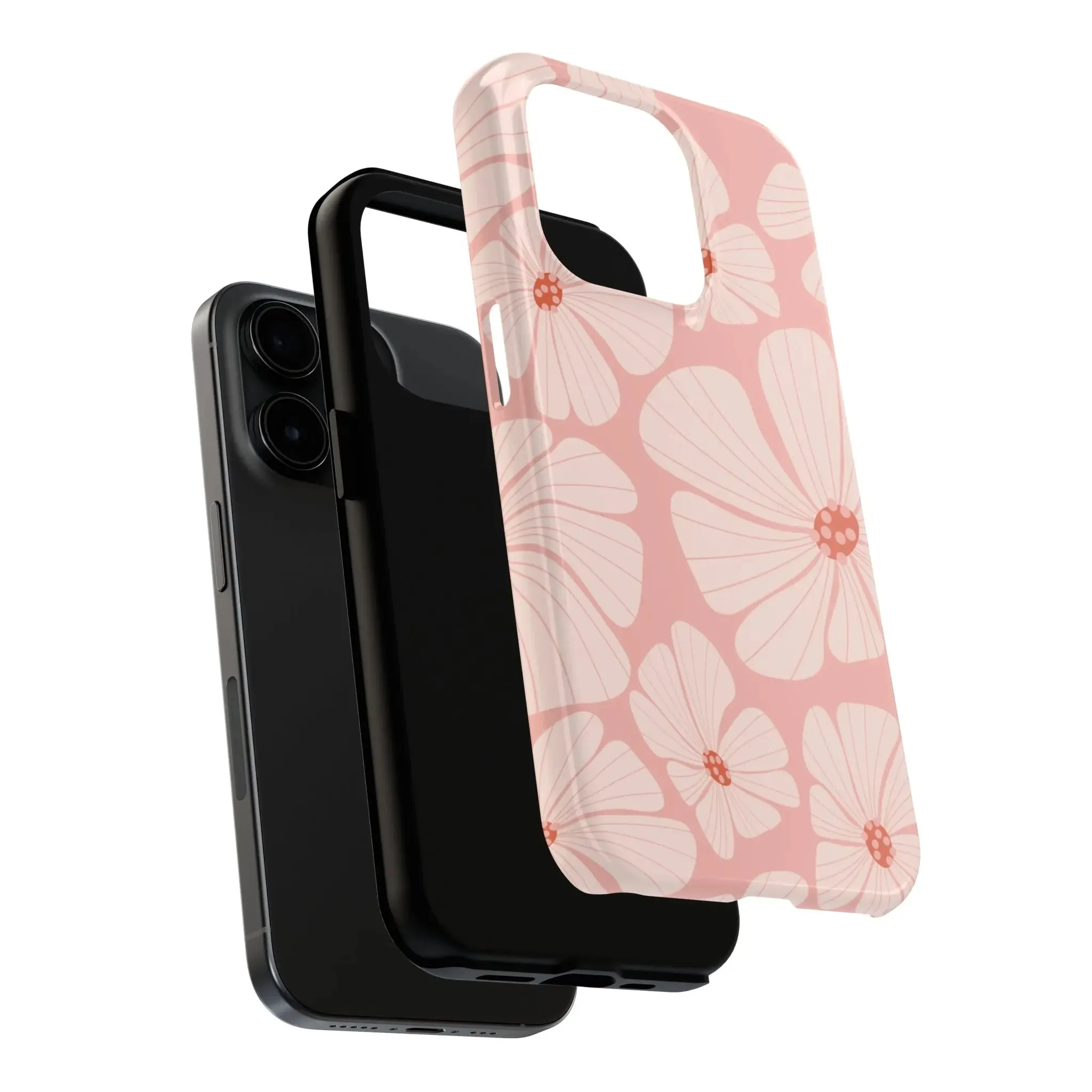 Whispering Blooms | Pink Tropical Case