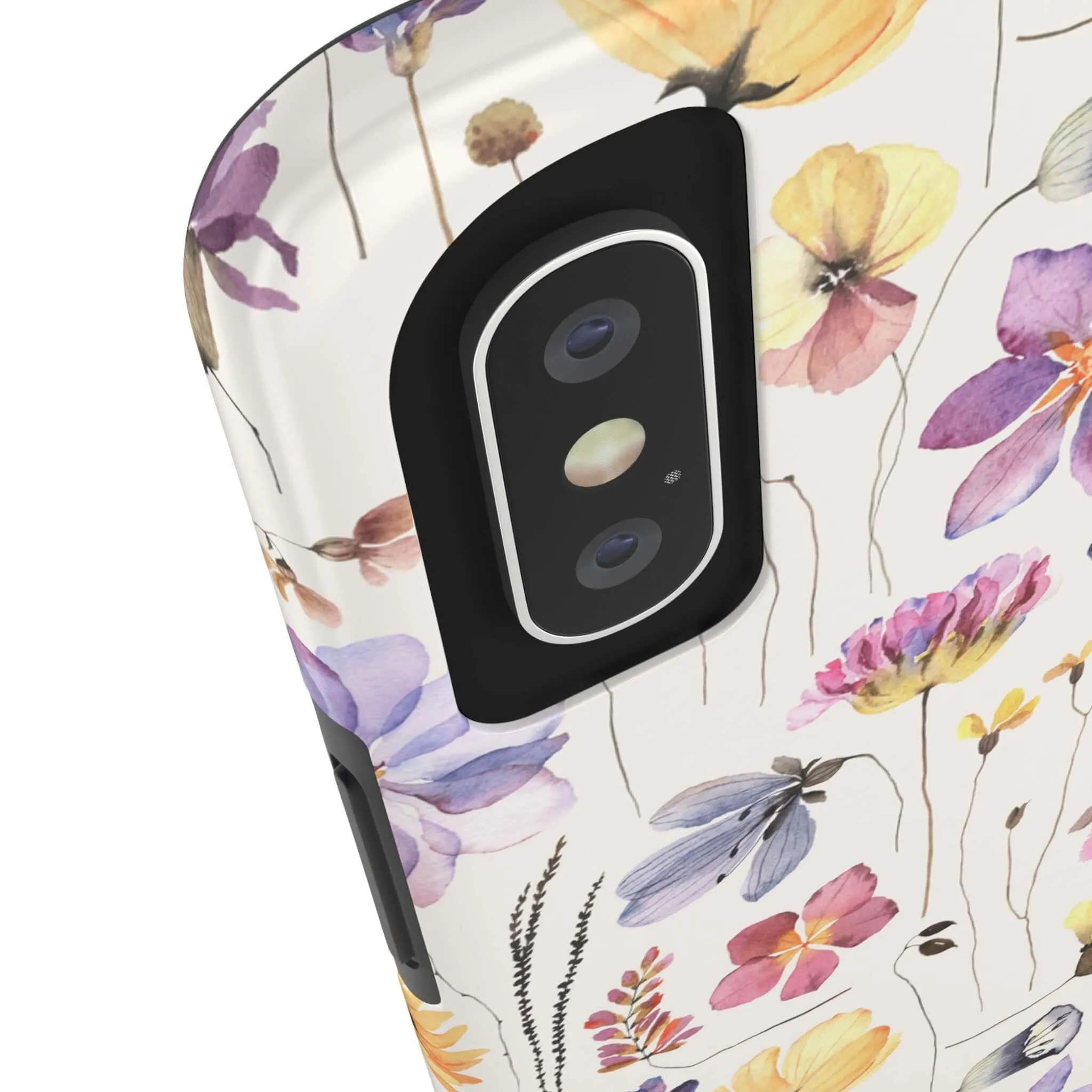 Wildflower Watercolors | Beige Floral Case