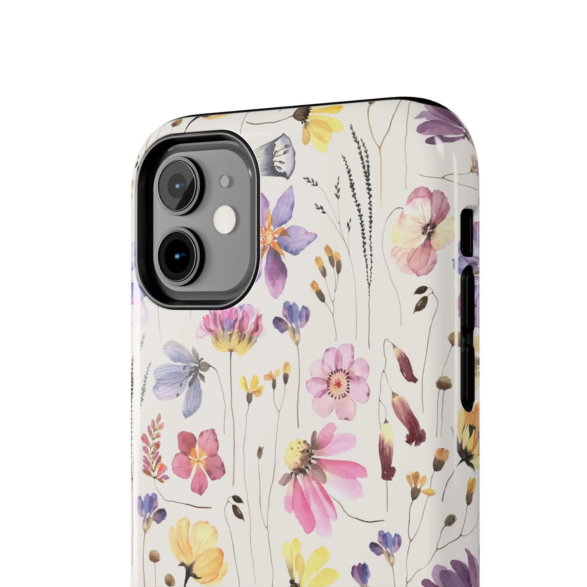 Wildflower Watercolors | Beige Floral Case