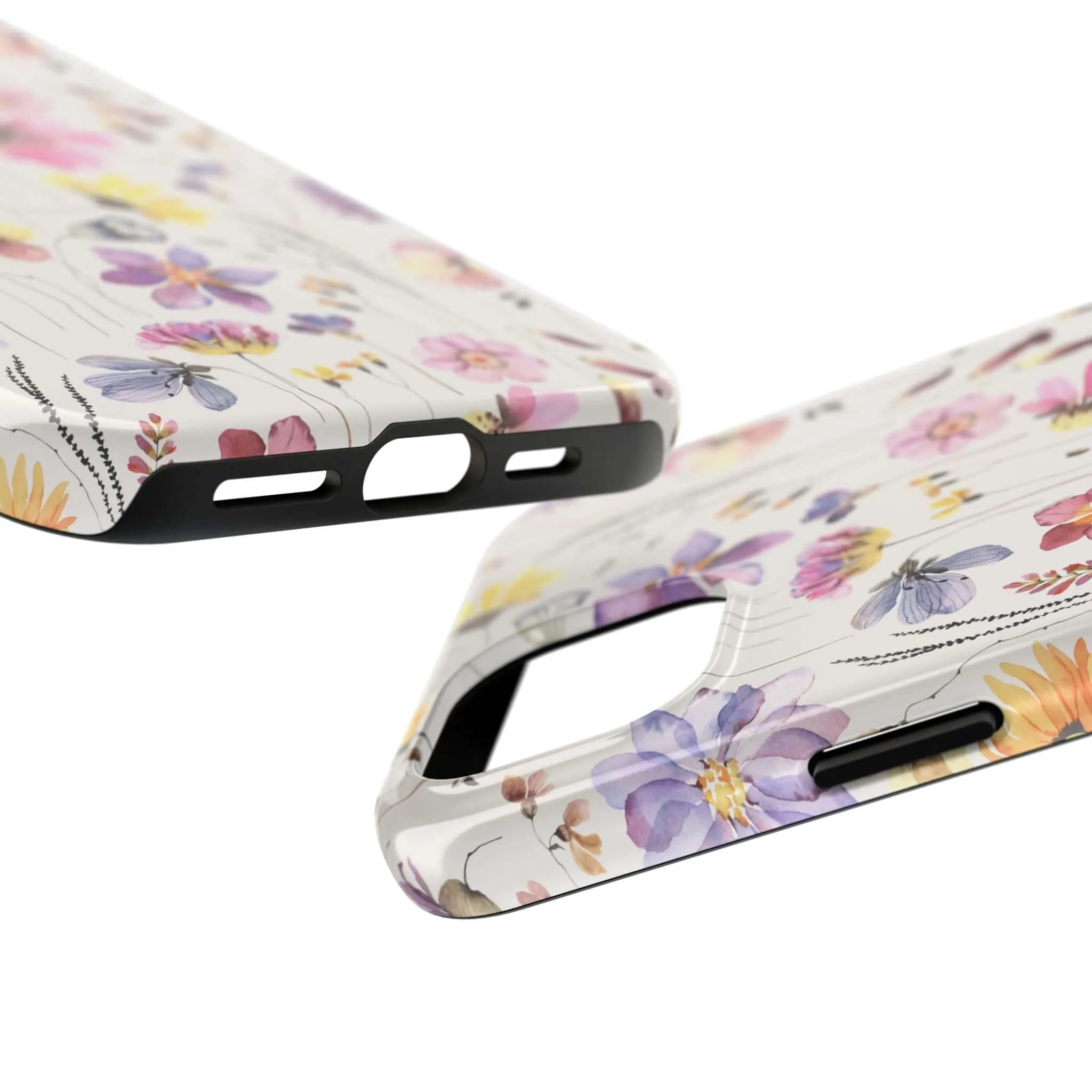 Wildflower Watercolors | Beige Floral Case