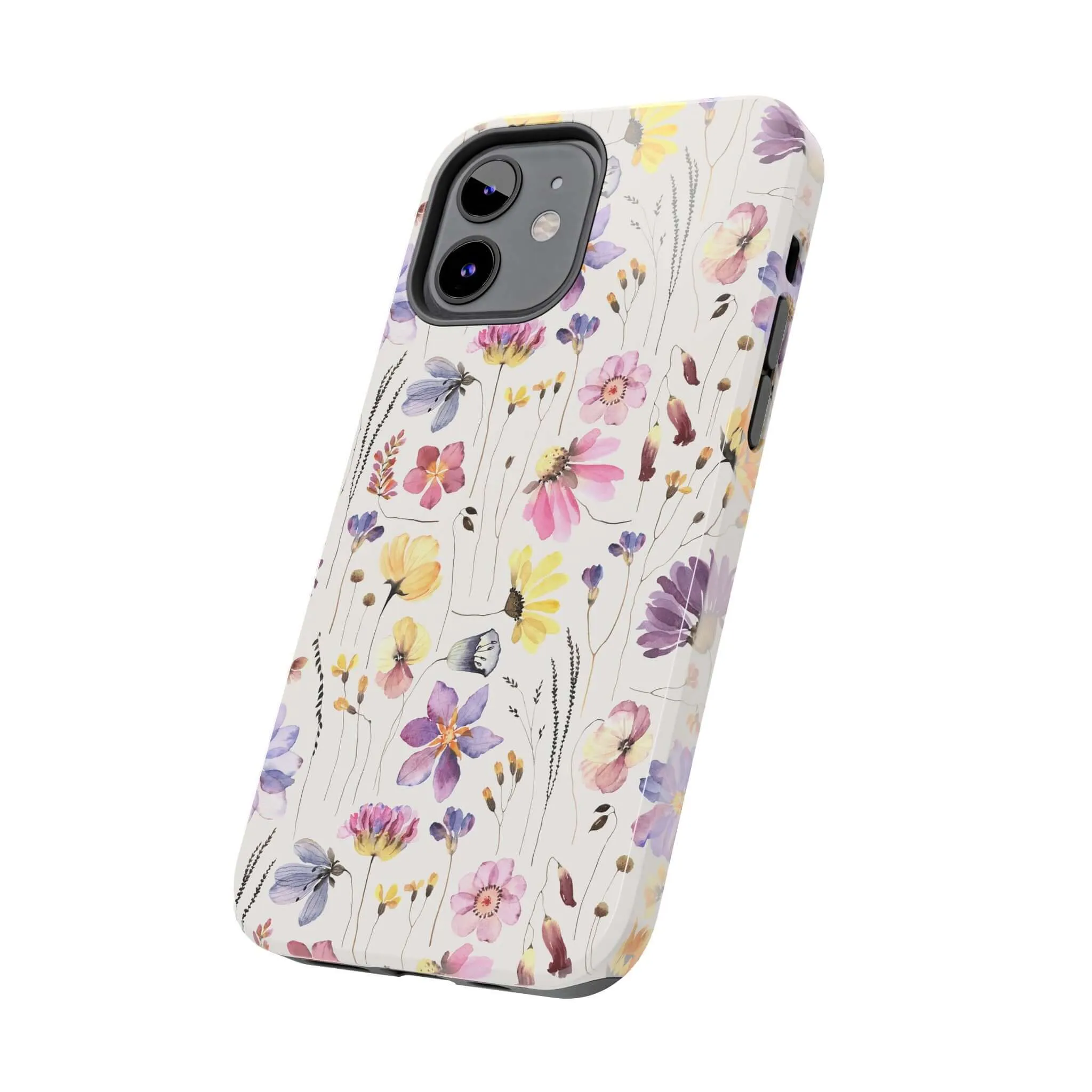 Wildflower Watercolors | Beige Floral Case