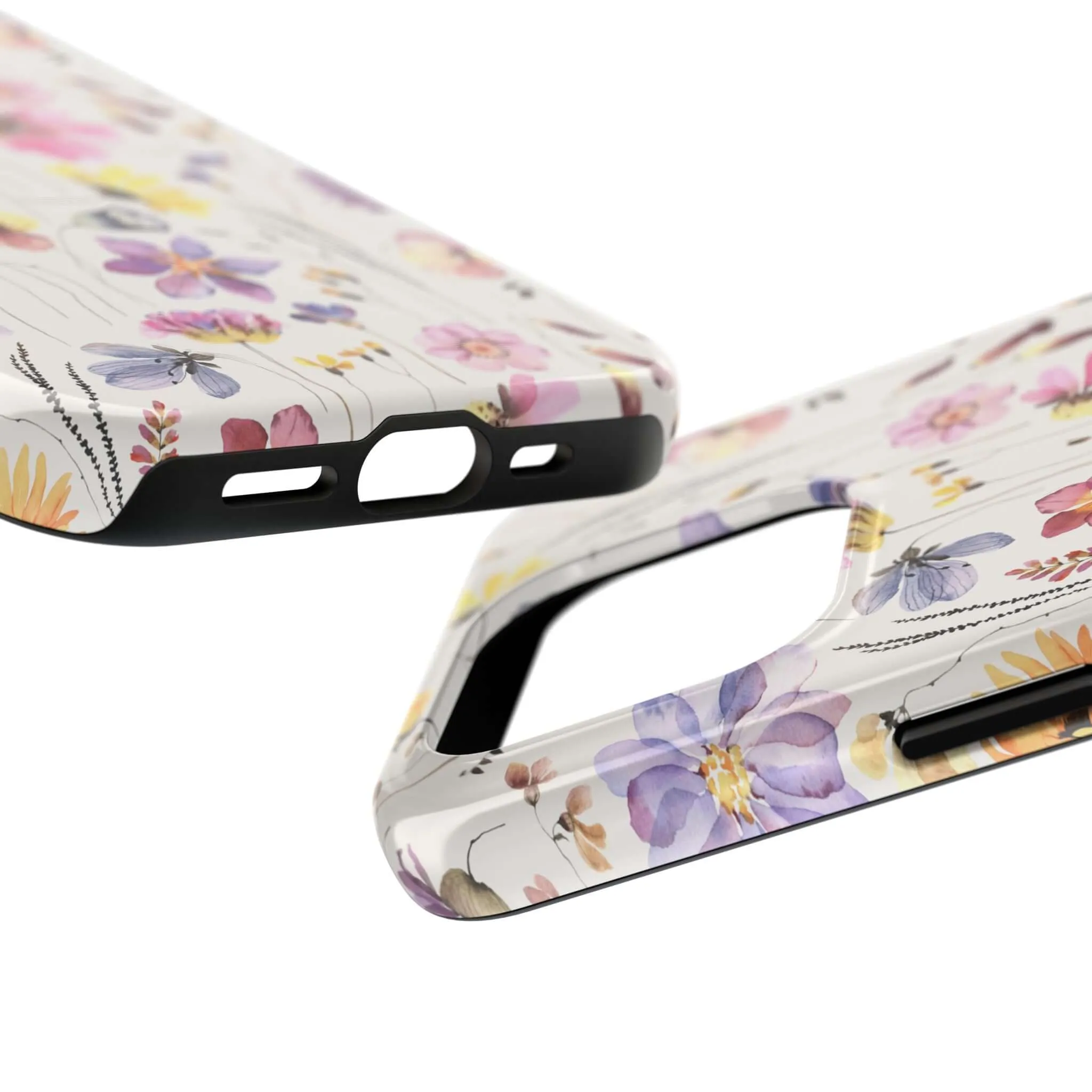 Wildflower Watercolors | Beige Floral Case