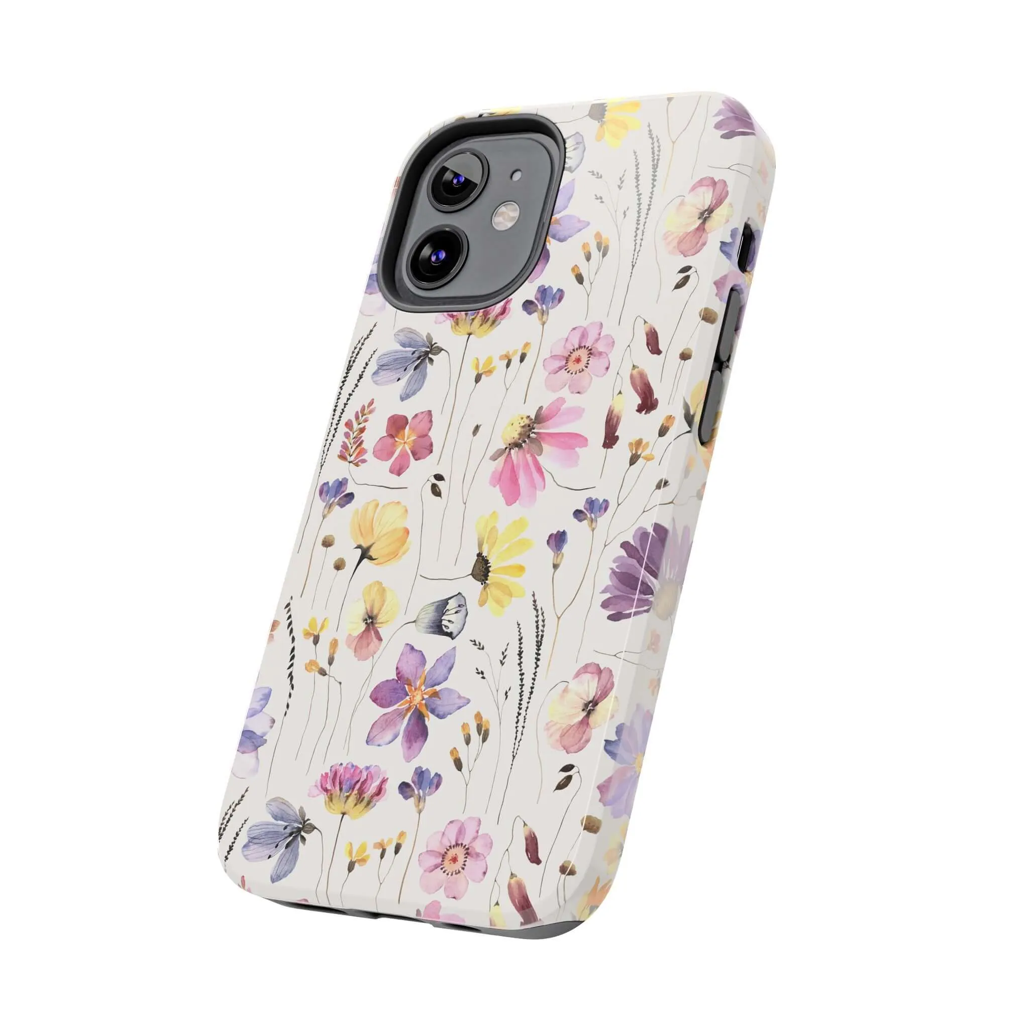 Wildflower Watercolors | Beige Floral Case