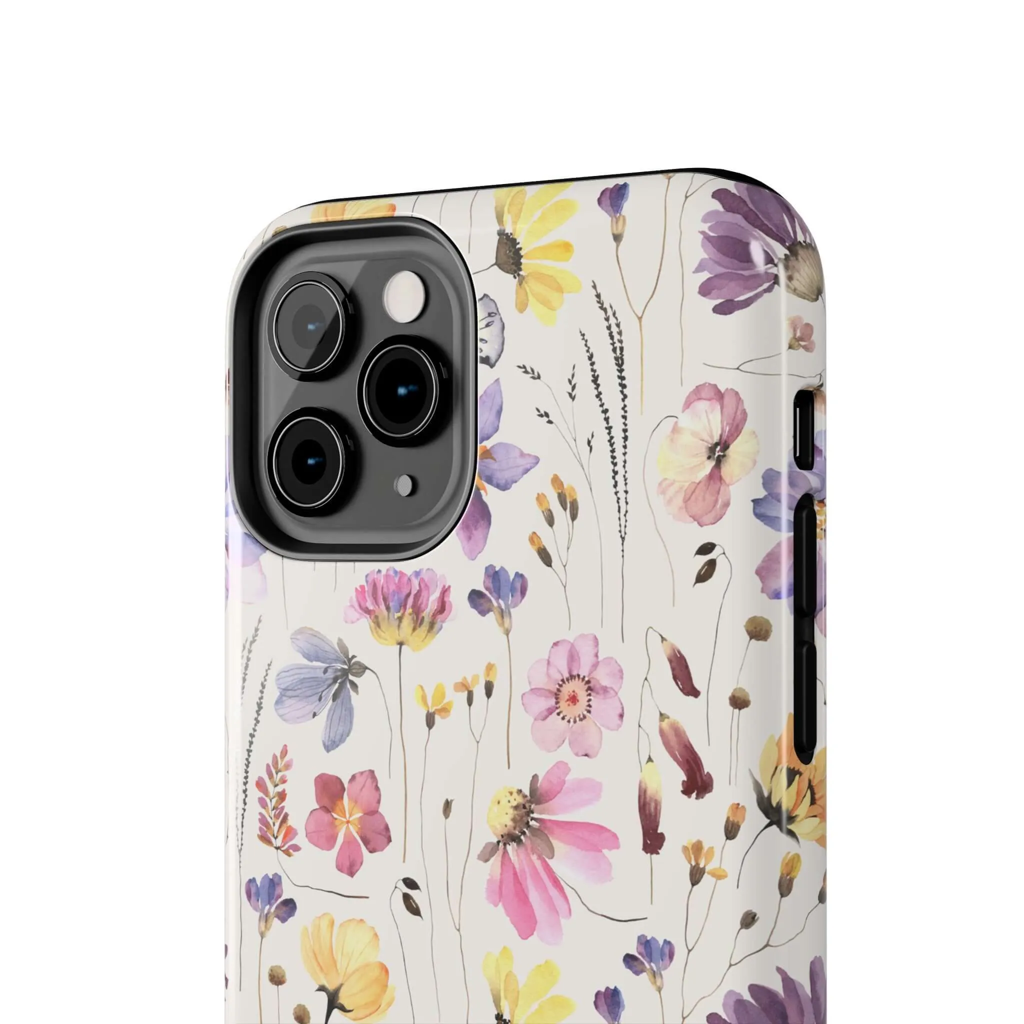 Wildflower Watercolors | Beige Floral Case