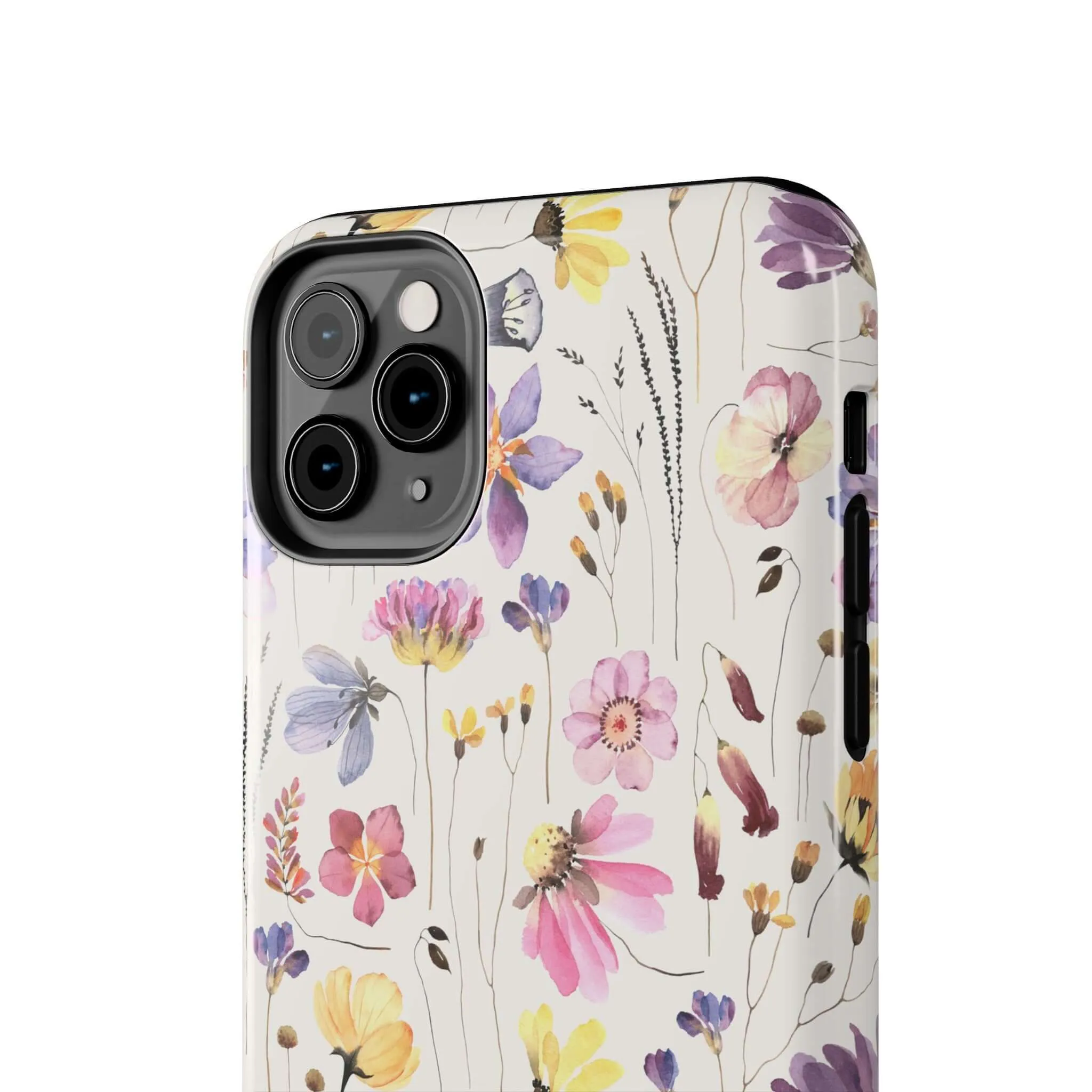 Wildflower Watercolors | Beige Floral Case