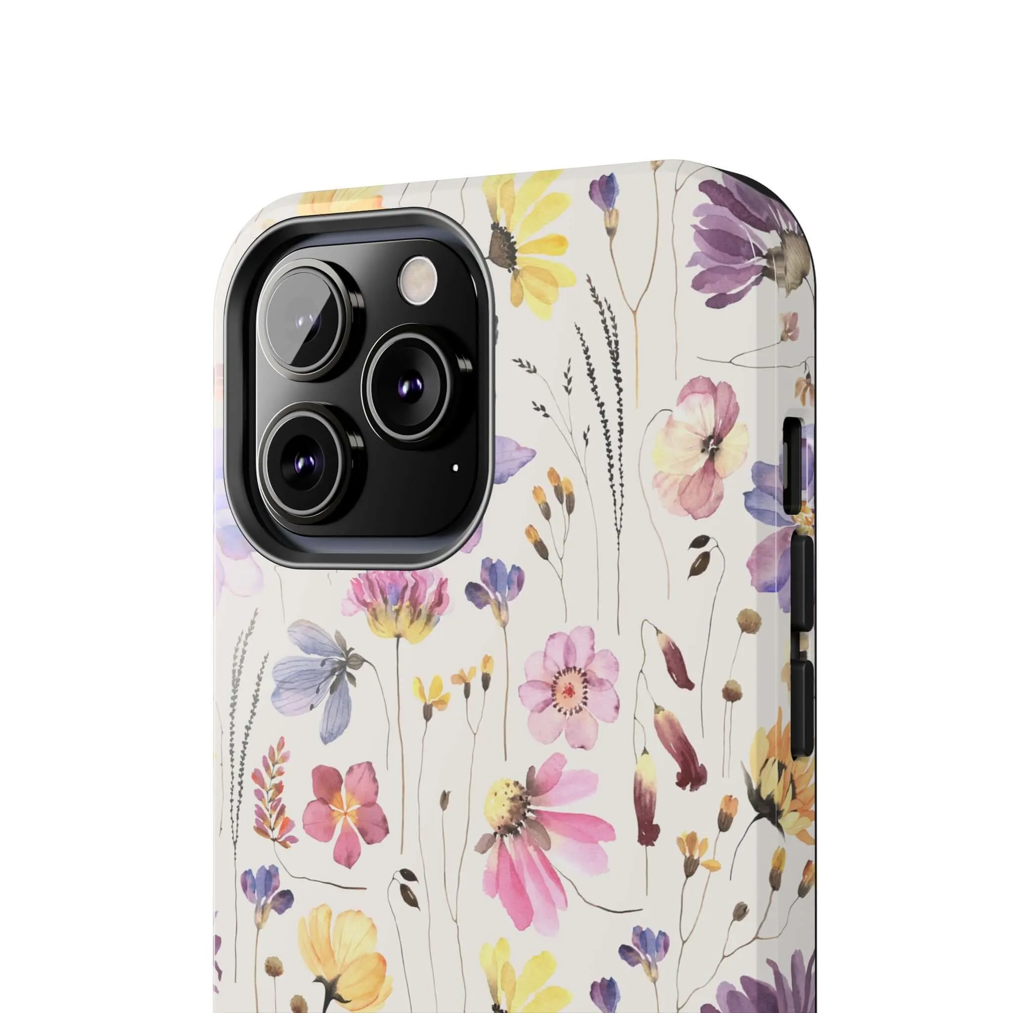 Wildflower Watercolors | Beige Floral Case