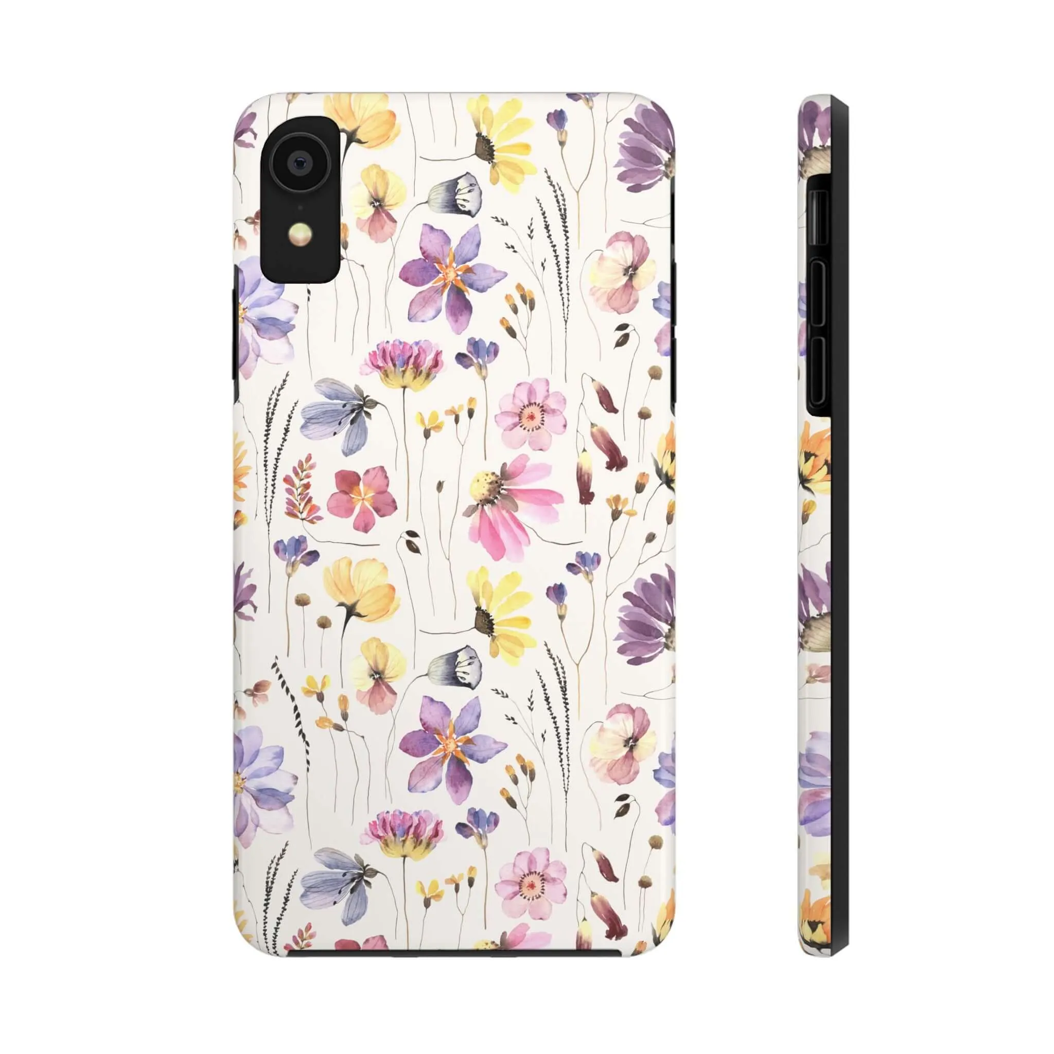 Wildflower Watercolors | Beige Floral Case