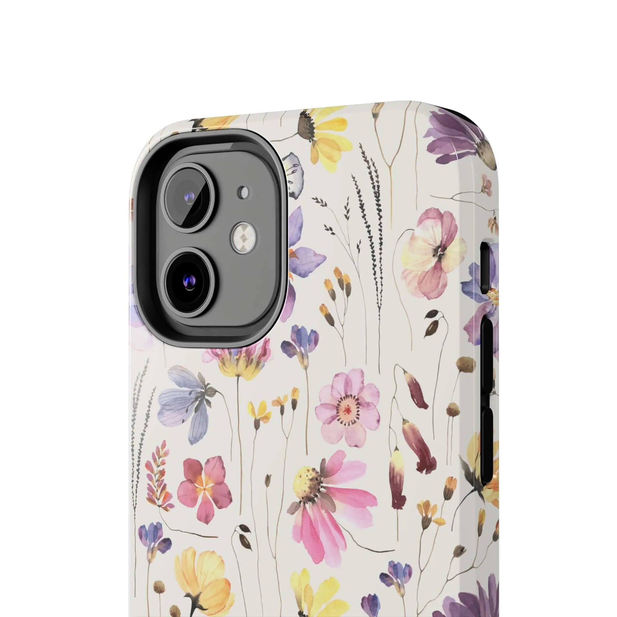 Wildflower Watercolors | Beige Floral Case