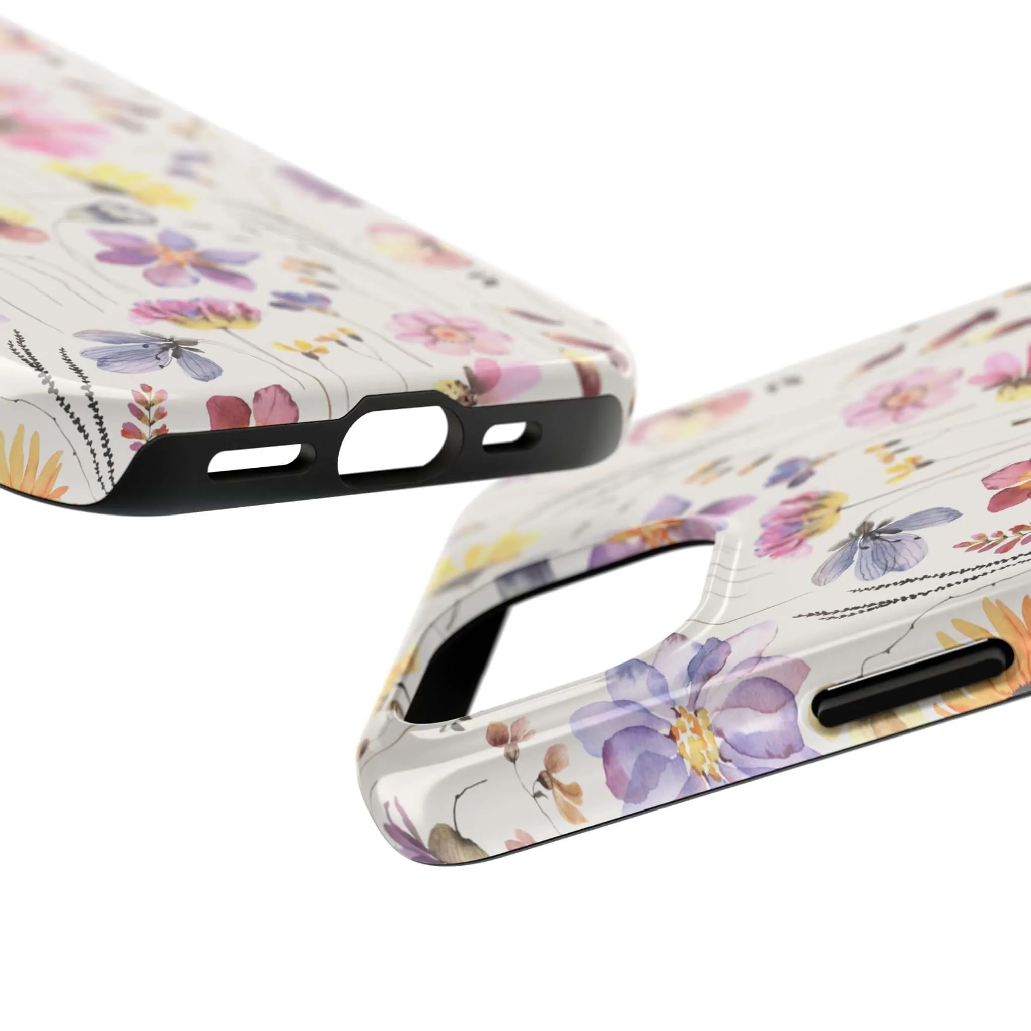 Wildflower Watercolors | Beige Floral Case