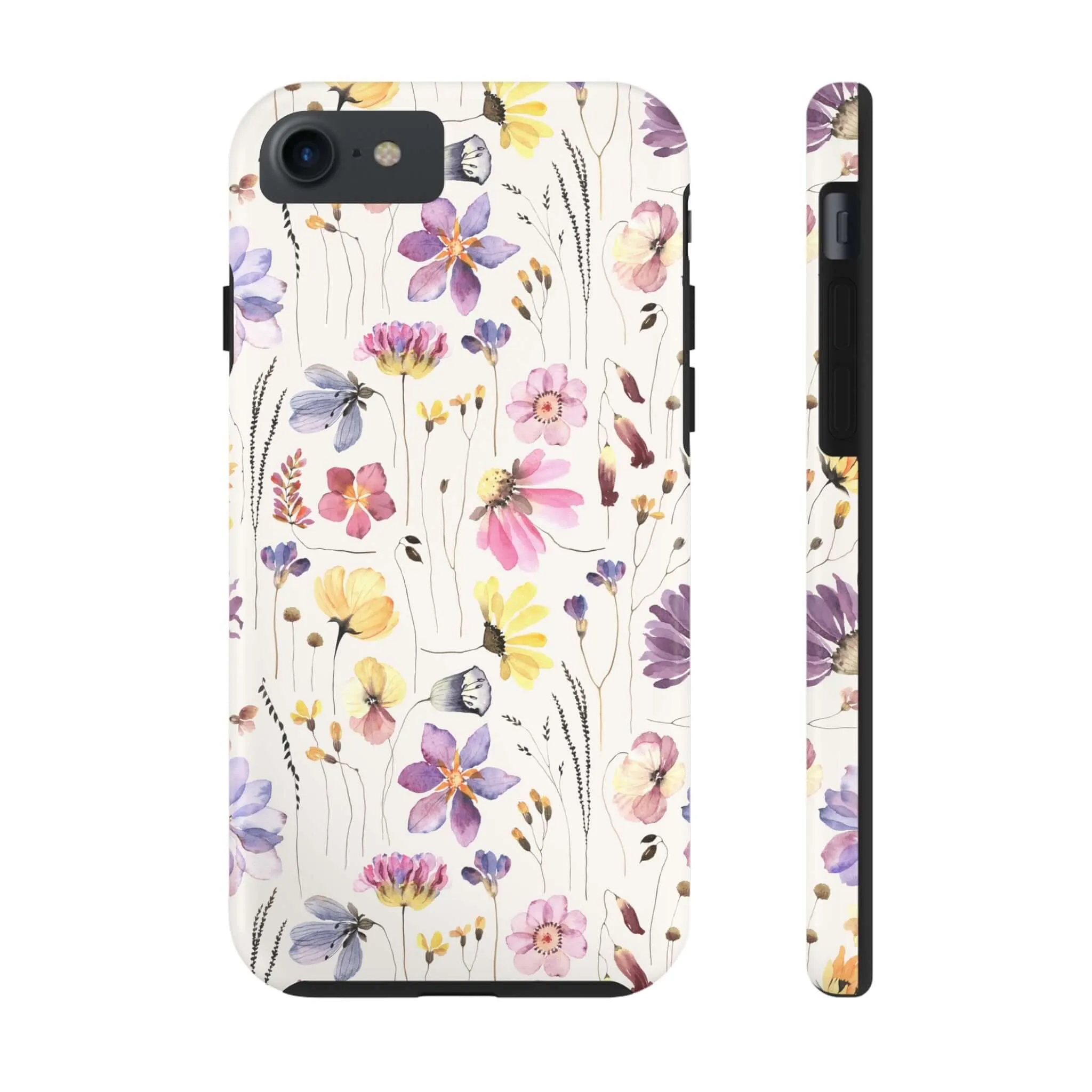 Wildflower Watercolors | Beige Floral Case