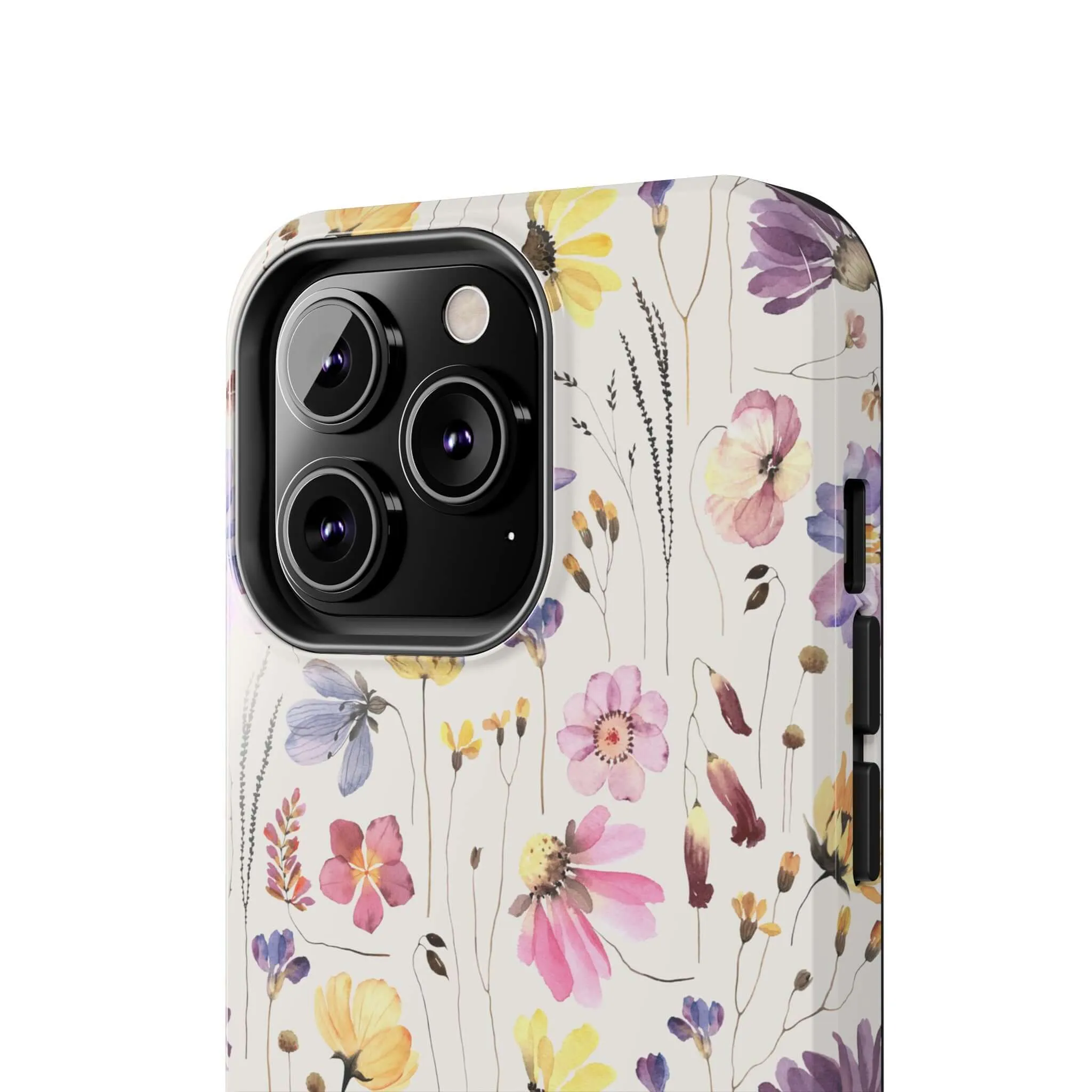 Wildflower Watercolors | Beige Floral Case