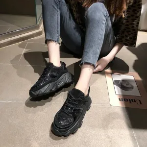 Women's Glitter Sneakers