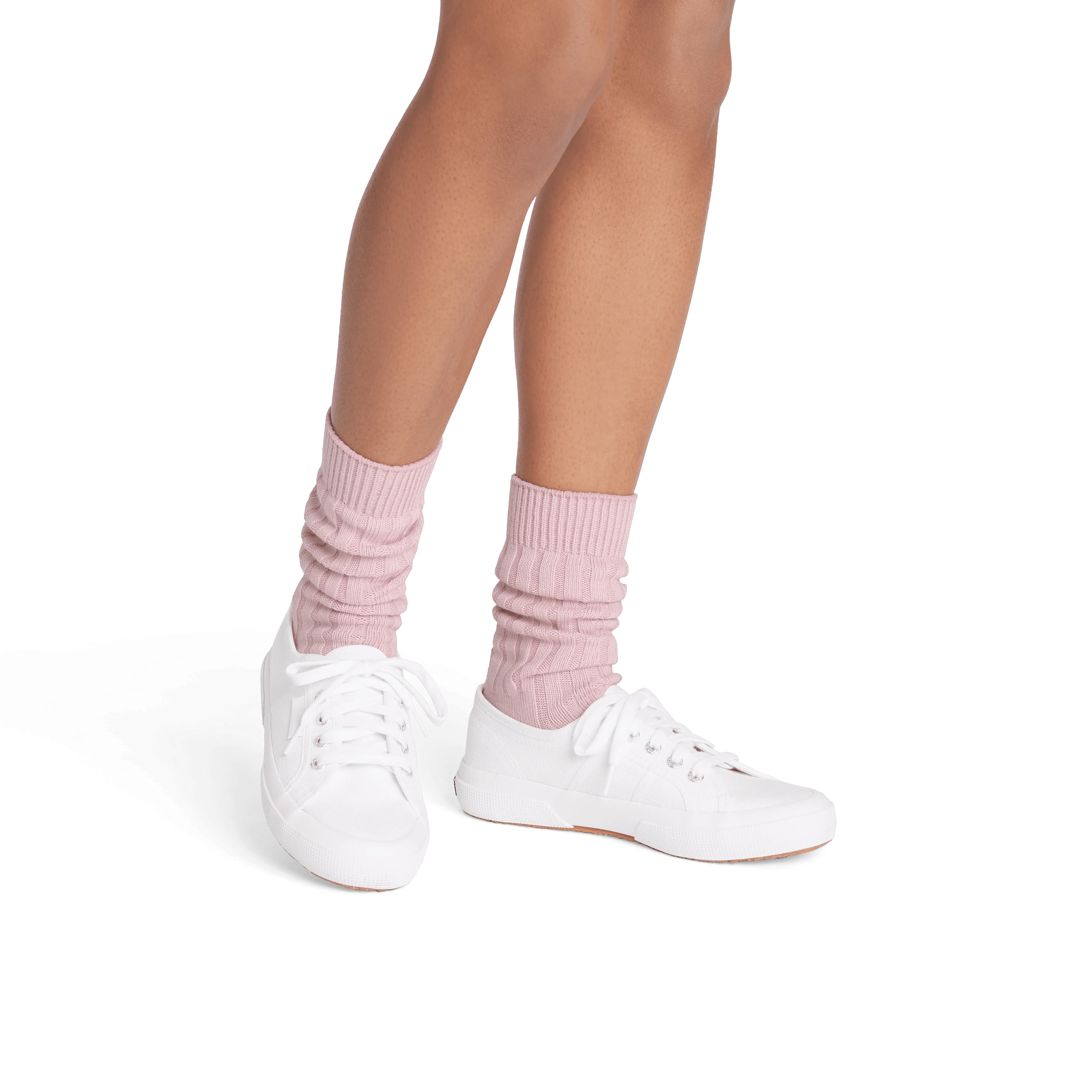 Women's Vintage Rib Calf Socks