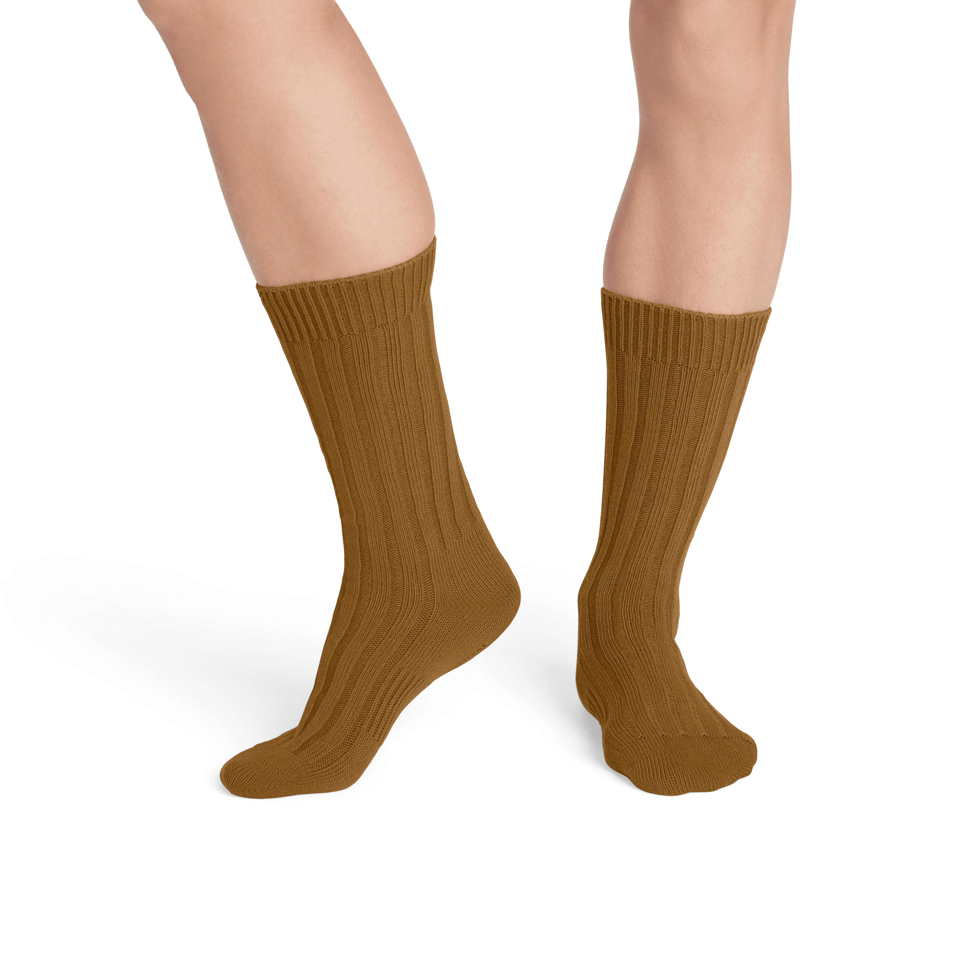 Women's Vintage Rib Calf Socks