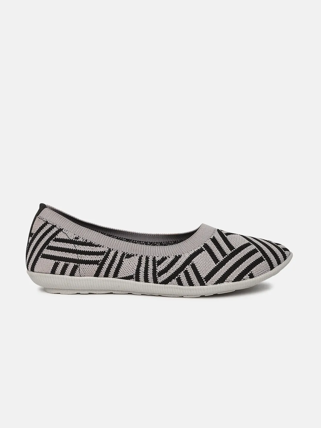 Woven Design Ballet Flats