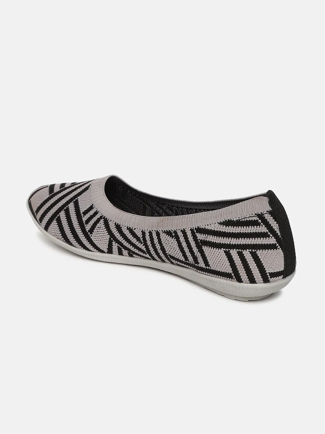 Woven Design Ballet Flats