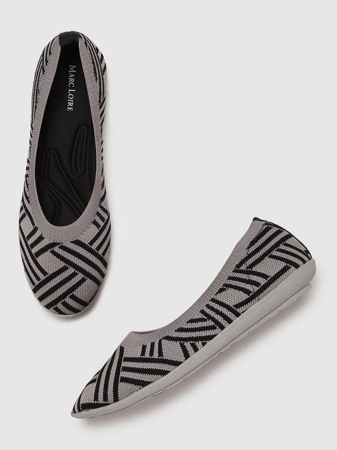 Woven Design Ballet Flats